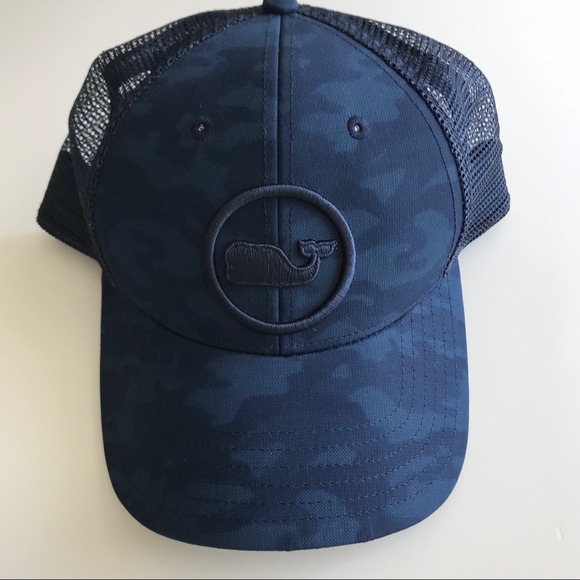 whale dot performance trucker hat